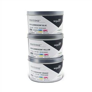 Fluorescent Offset Mencetak Tinta